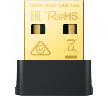 Adaptador de Red Tp-Link Archer T2UB AC600 Dual Band WIFI + Bluetooth 4.2 USB Nano