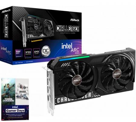Placa de Video Asrock Intel ARC B580 12GB GDDR6 Challenger OC