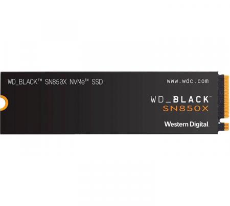 Disco Solido SSD M.2 WD 4TB Black SN850X 7300MB/s NVMe PCIe Gen4 x4