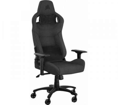 Silla Gamer Corsair T3 Rush Fabric Carbon 4D (Peso MAX. 120kg)